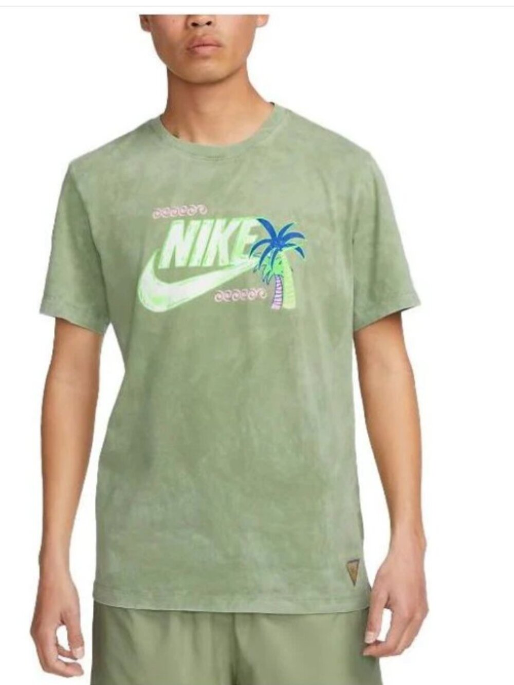 Nike Sportswear Coconut Tree T-Shirt Green Size Medium